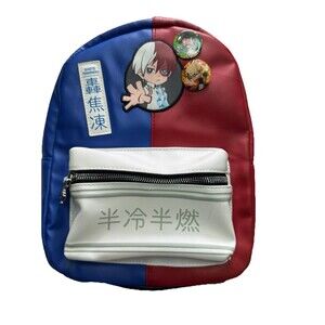 Bioworld My Hero Academia Shoto Todoroki Fire & Ice Mini Backpack